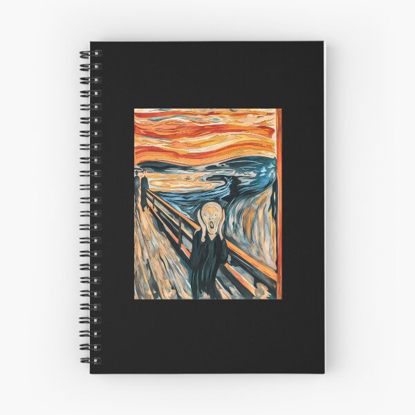 Item preview, Expressionist Screaming Figure Bridge Classic Art designed and sold by RekRamnari.