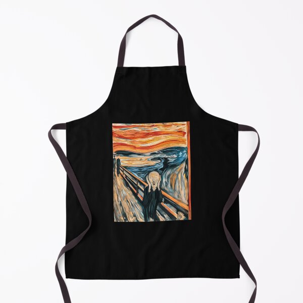 Item preview, Expressionist Screaming Figure Bridge Classic Art designed and sold by RekRamnari.
