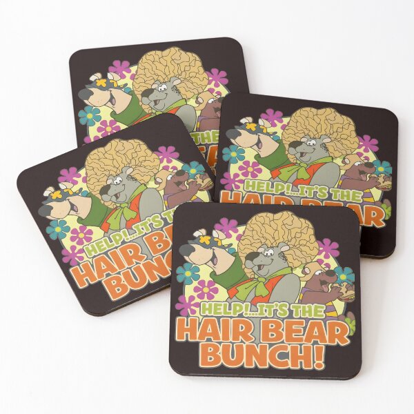 Item preview, HELP! IT'S THE HAIR BEAR BUNCH! Retro Cartoon Art designed and sold by Patternisyours.