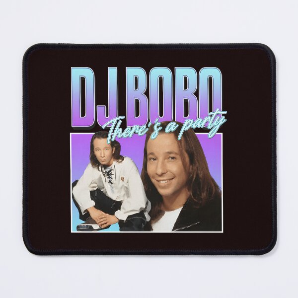 Item preview, DJ BOBO There's a party Retro 90s  designed and sold by Patternisyours.