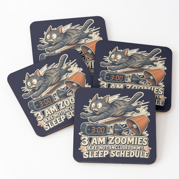 Item preview, 3 AM Zoomies Are Not Included In My Sleep Schedule Shirt, Funny Cat Owner T-Shirt, Cat Zoomies Humor Tee, Cat Mom Gift Shirt, Vintage Night Cat Graphic designed and sold by TshirtsLabs.