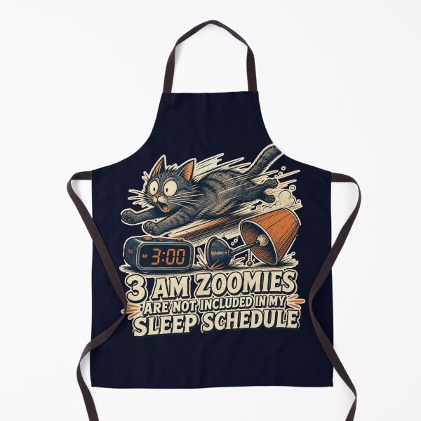 Item preview, 3 AM Zoomies Are Not Included In My Sleep Schedule Shirt, Funny Cat Owner T-Shirt, Cat Zoomies Humor Tee, Cat Mom Gift Shirt, Vintage Night Cat Graphic designed and sold by TshirtsLabs.