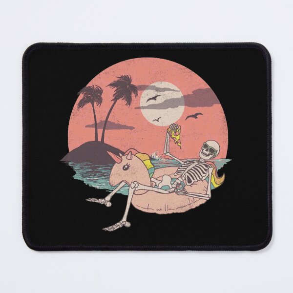 Item preview, Summer Skeleton Unicorn Pool Float Beach designed and sold by DavidsonSophie4.