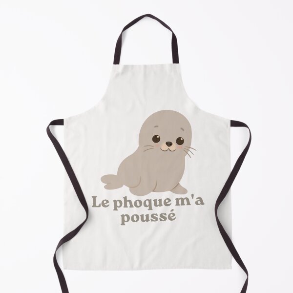 Item preview, Internet meme - Le phoque m'a poussé designed and sold by Jot Jot Jotter House.