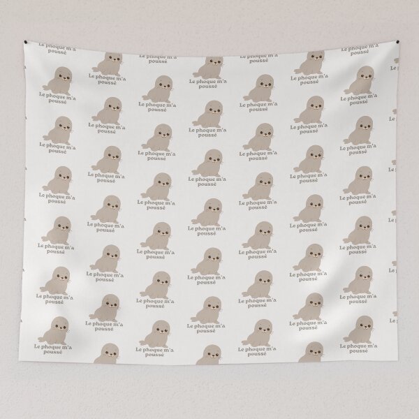 Item preview, Internet meme - Le phoque m'a poussé designed and sold by Jot Jot Jotter House.