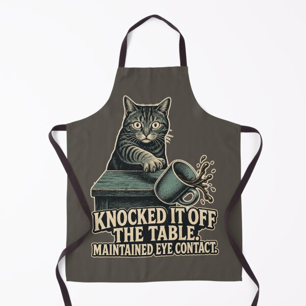 Item preview, Knocked It Off The Table Maintained Eye Contact Shirt, Funny Cat T-Shirt, Naughty Cat Humor Tee, Cat Lover Gift Shirt, Vintage Cat Graphic designed and sold by TshirtsLabs.