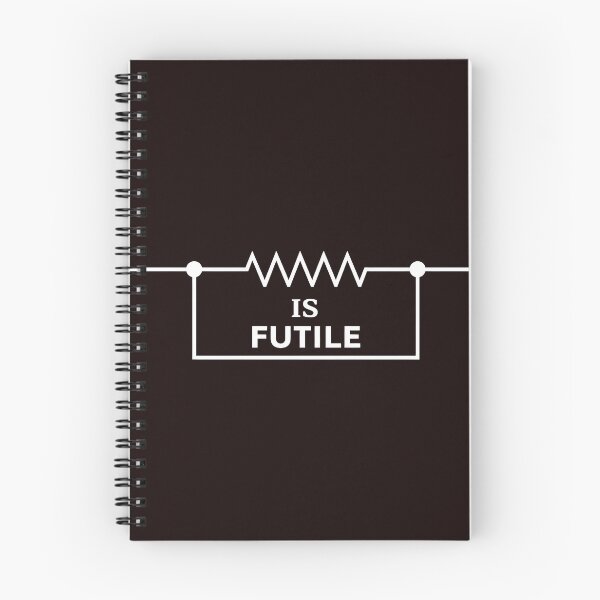 Item preview, Resistor Is Futile Electrical Humor  designed and sold by Patternisyours.