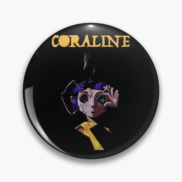 Item preview, Coraline Button Eye Seeing Stone Dark Horror Art designed and sold by Bomebomst.