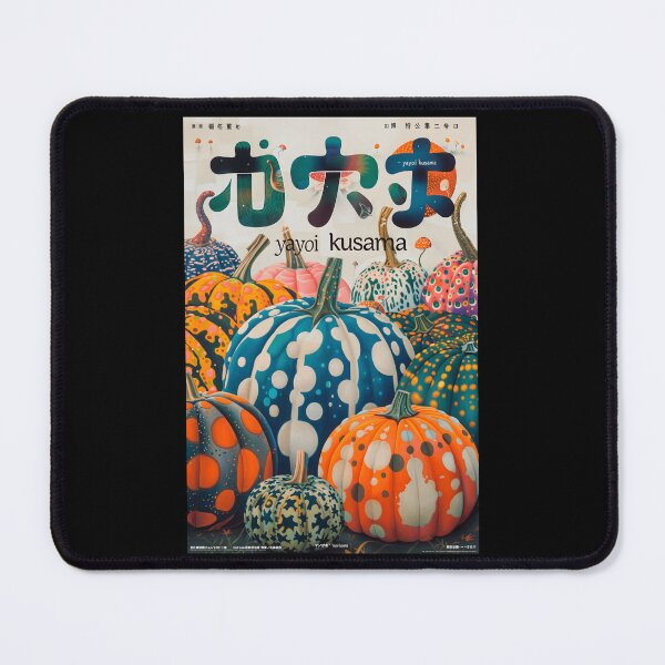 Item preview, Inspired by Yayoi Kusama Pumpkin Poster, Colorful Polka Dot Pumpkins Art Print, Japanese Modern Wall Decor designed and sold by MorningJoco.