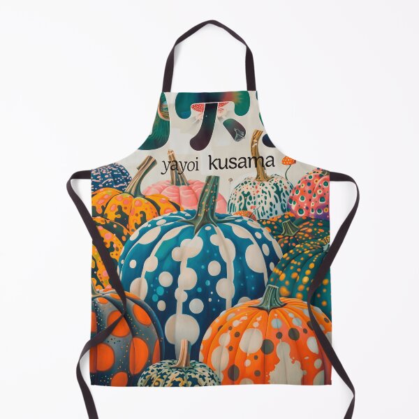 Item preview, Inspired by Yayoi Kusama Pumpkin Poster, Colorful Polka Dot Pumpkins Art Print, Japanese Modern Wall Decor designed and sold by MorningJoco.