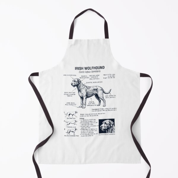Item preview, Irish Wolfhound Scientific Anatomy Biology Dog Lover designed and sold by dian-rody-crest.