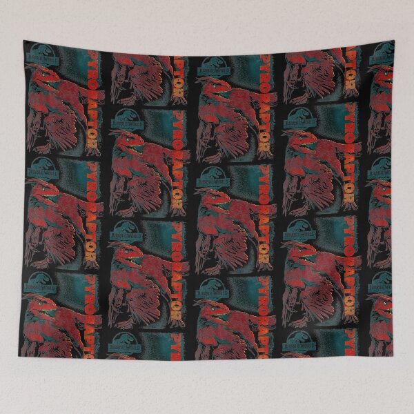 Item preview, Distressed Feathered Red Dinosaur Sketch designed and sold by RaniSarkar12.