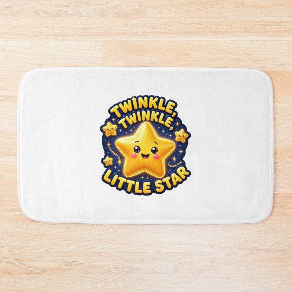 Item preview, Twinkle Twinkle Little Star – Cute Golden Star Nursery Rhyme designed and sold by LearnFunStore.
