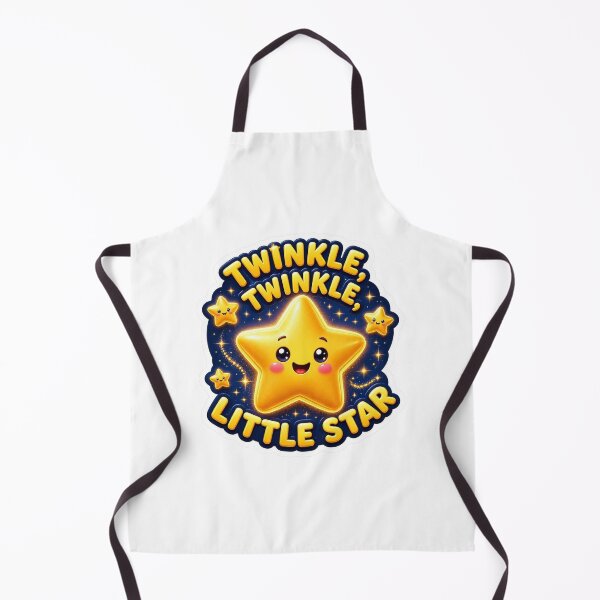 Item preview, Twinkle Twinkle Little Star – Cute Golden Star Nursery Rhyme designed and sold by LearnFunStore.