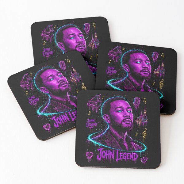 Item preview, John Legend Neon Piano Portrait designed and sold by JMS-Artvintage.