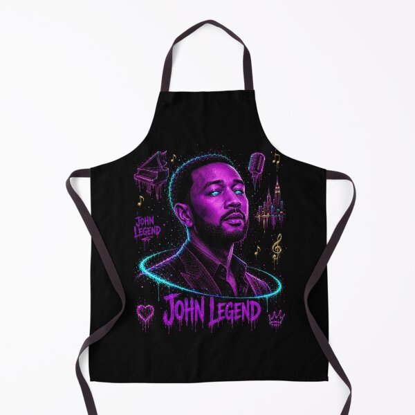 Item preview, John Legend Neon Piano Portrait designed and sold by JMS-Artvintage.