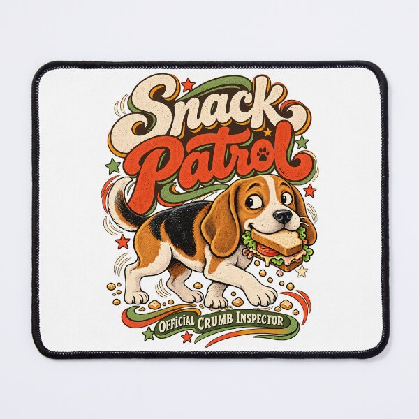 Item preview, Follow Your Nose Retro Beagle Script Design designed and sold by Tong4130.