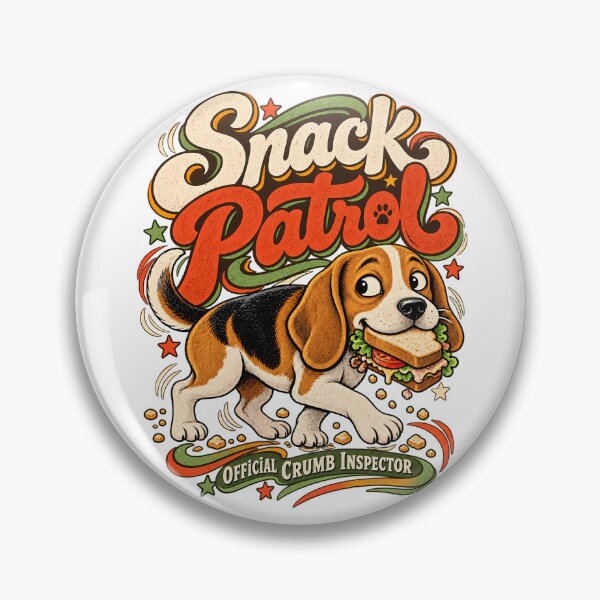Item preview, Follow Your Nose Retro Beagle Script Design designed and sold by Tong4130.
