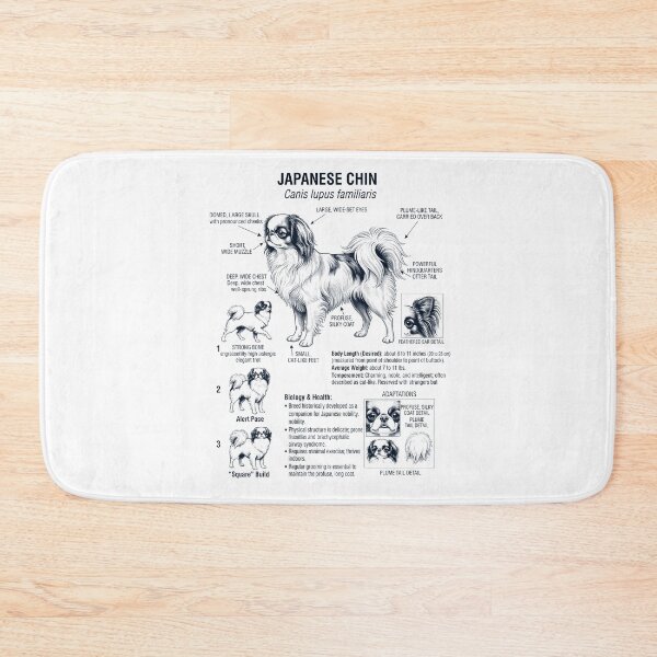 Item preview, Japanese Chin Scientific Anatomy Biology Dog Lover designed and sold by dian-rody-crest.
