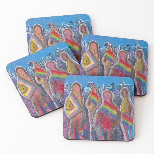 Item preview, We Are Not Your Entertainment | LGBTQIA2S+ Healthcare Workers & Community Pride Art designed and sold by ShonaCallumArt.