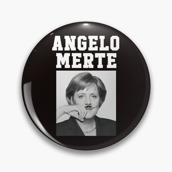 Item preview, Angelo Merte Funny Mustache Portrait designed and sold by CatiaStudio.