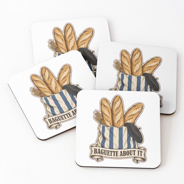 Item preview, Baguette Pun Baguette About It | Funny French Bread Bakery Food Pun designed and sold by StickyGuys.