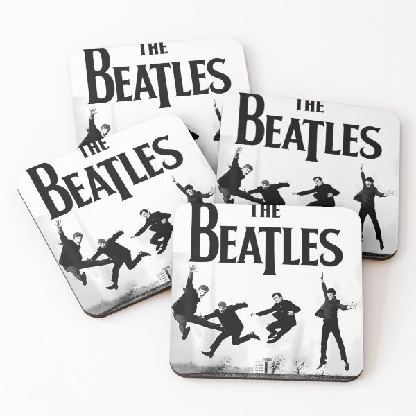 Item preview, The Beatles Jump Silhouette Graphic designed and sold by MaryMckinney1.