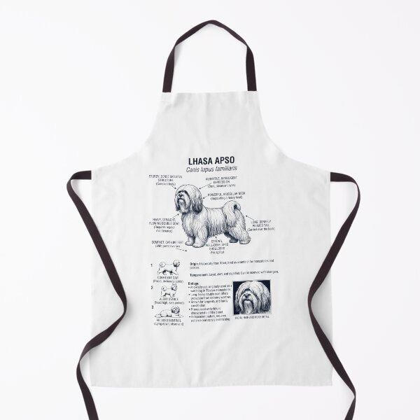 Item preview, Lhasa Apso Scientific Anatomy Biology Dog Lover designed and sold by dian-rody-crest.