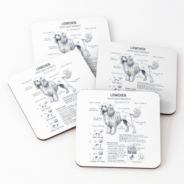Item preview, Lowchen Scientific Anatomy Biology Dog Lover designed and sold by dian-rody-crest.