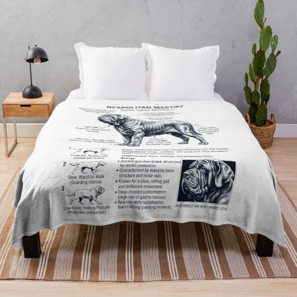 Item preview, Neapolitan Mastiff Scientific Anatomy Biology Dog Lover designed and sold by dian-rody-crest.