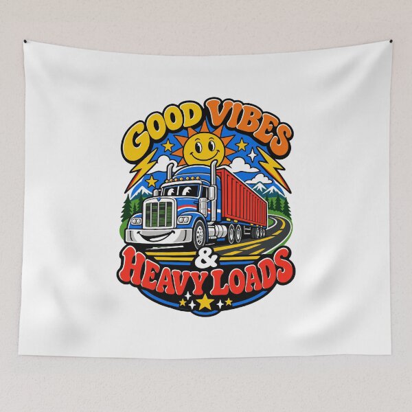 Item preview, Good Vibes Heavy Loads designed and sold by RAS-77.