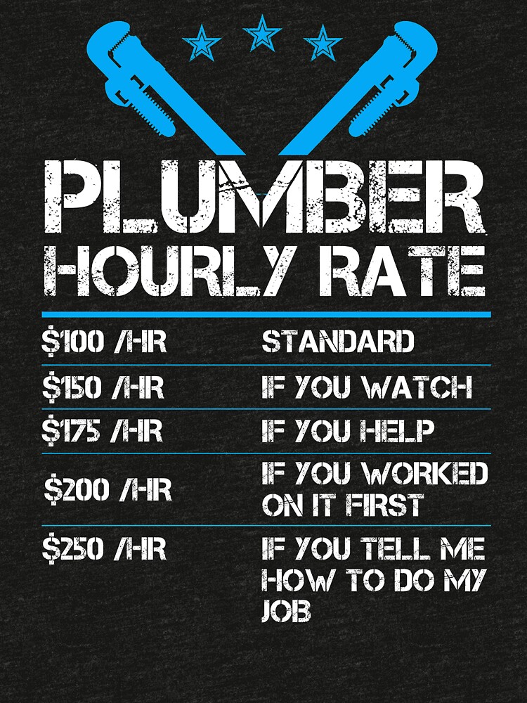 plumber hourly rate