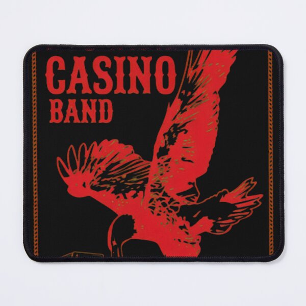 Item preview, Casino Band Eagle Distressed Retro Style designed and sold by WAMI-T3JNT.