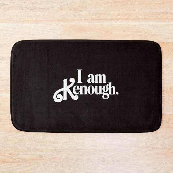 Item preview, I am Renough Typography Affirmation designed and sold by CatiaStudio.