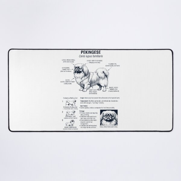 Item preview, Pekingese Scientific Anatomy Biology Dog Lover designed and sold by dian-rody-crest.