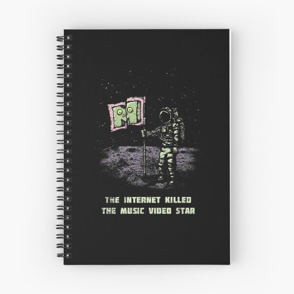 Item preview, Internet Killed The Music Video Star Space Graphic designed and sold by RikuRaatila65.