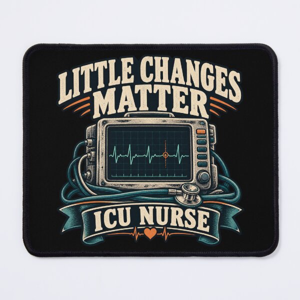 Item preview, Little Changes Matter ICU Nurse designed and sold by Numerous-Niches.