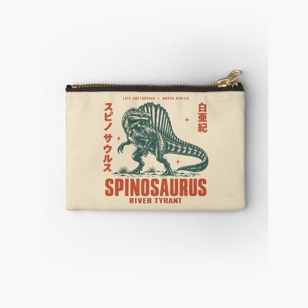 Item preview, Spinosaurus River Tyrant Vintage Paleontology Poster designed and sold by Eh Plus Designs.