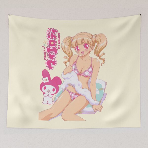 Item preview, Cute Anime Girl My Melody Bikini Pink Aesthetic designed and sold by Zyphero.