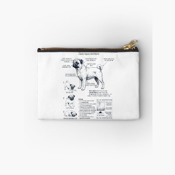 Item preview, Pug Scientific Anatomy Biology Dog Lover designed and sold by dian-rody-crest.
