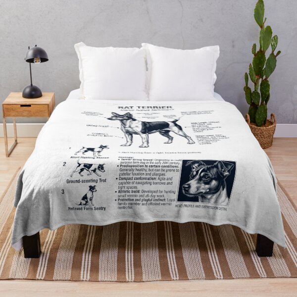 Item preview, Rat Terrier Scientific Anatomy Biology Dog Lover designed and sold by dian-rody-crest.