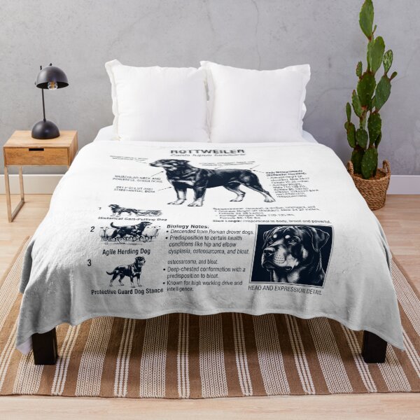 Item preview, Rottweiler Scientific Anatomy Biology Dog Lover designed and sold by dian-rody-crest.