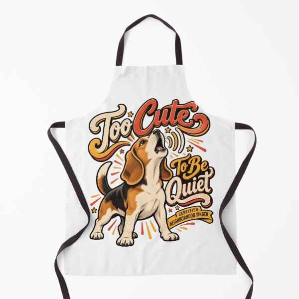 Item preview, Too Cute To Be Quiet Beagle Shirt designed and sold by Tong4130.