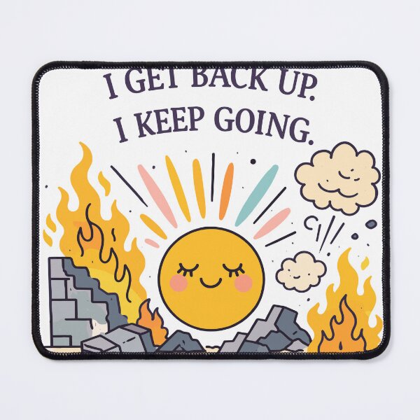 Item preview, I Keep Going Sun Resilience Poster designed and sold by Matinez Pink.
