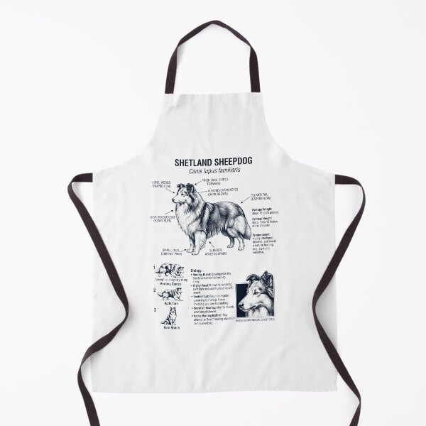 Item preview, Shetland Sheepdog Scientific Anatomy Biology Dog Lover designed and sold by dian-rody-crest.
