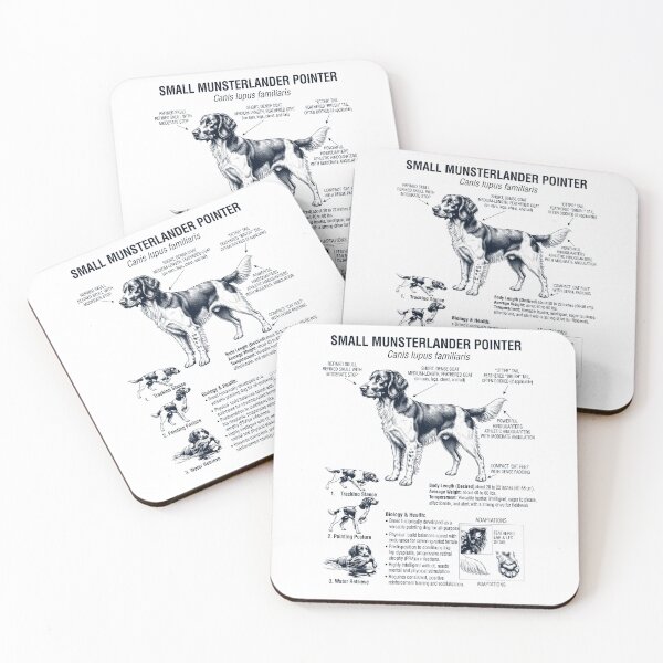 Item preview, Small Munsterlander Pointer Scientific Anatomy Biology Dog Lover designed and sold by dian-rody-crest.