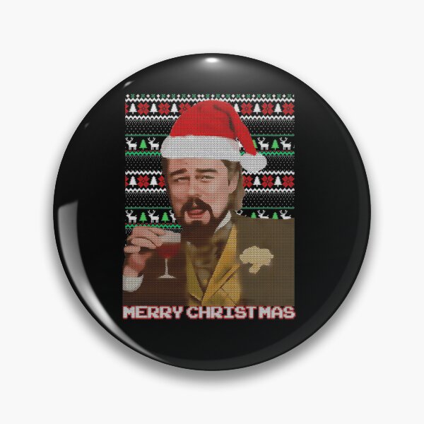 Item preview, Funny Toasting Man Santa Hat Christmas Sweater Art designed and sold by AnnibaleLori.