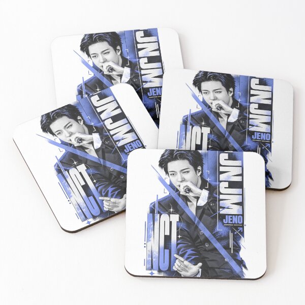 Item preview, NCT JNJM Jeno Futuristic Kpop Art designed and sold by Valeree Store.