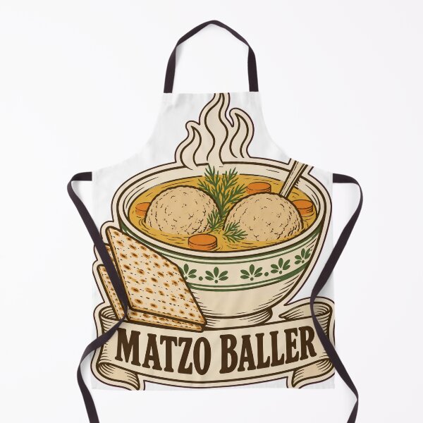 Item preview, Funny Passover Matzo Baller | Matzo Ball Soup Jewish Humor Seder designed and sold by StickyGuys.