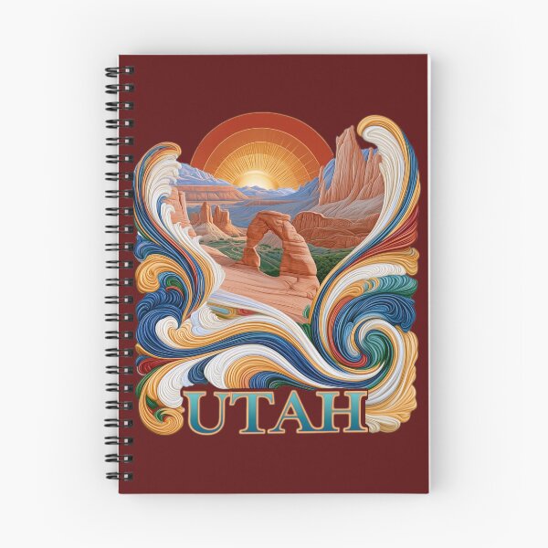Item preview, Utah Ornamental Landscape with Delicate Arch designed and sold by Lena Owens at OLena Art..